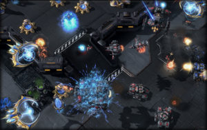 Spielszene aus StarCraft II